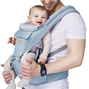 6-in-1 Baby Carrier with Waist Stool